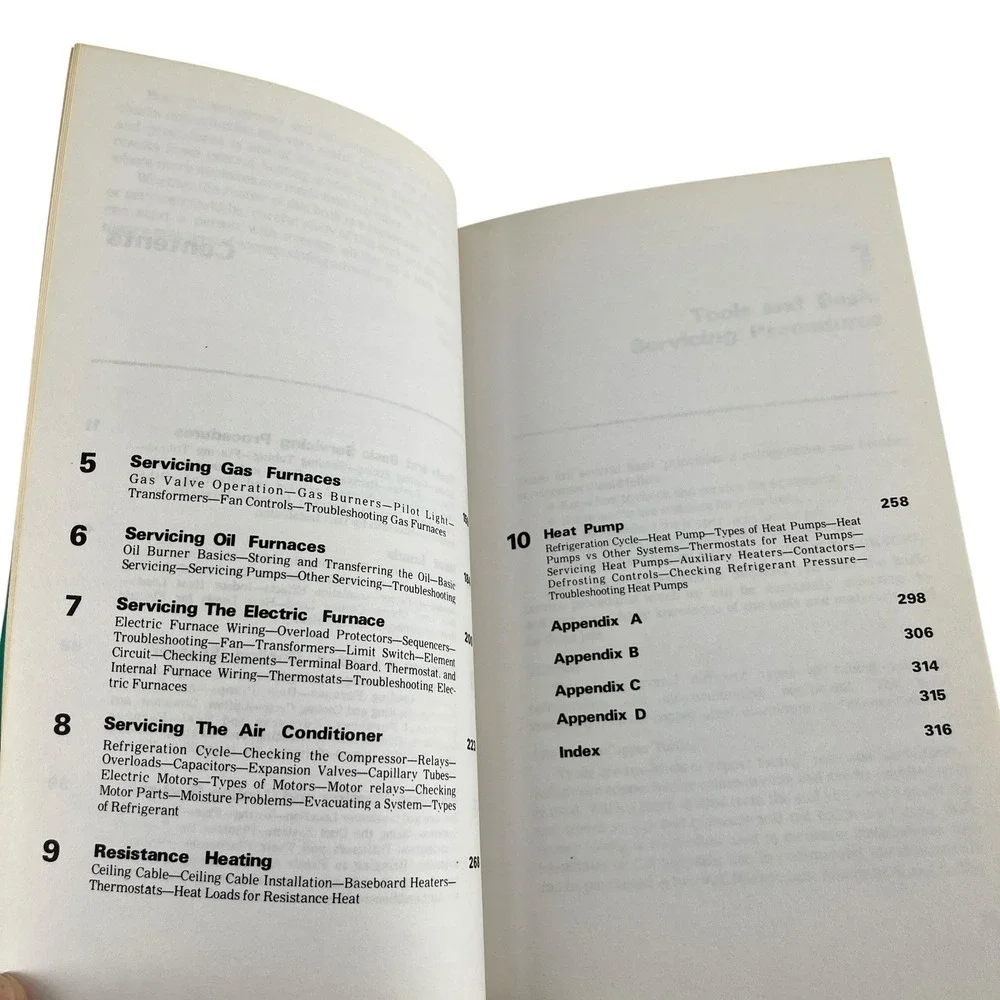 Central Heating & Air Conditioning Repair Guide Billy Price 1976 TAB Books 1st